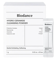 BIODANCE HYDRO CERAMIDE CLEANSING POWDER 1G – DETERGENTE VISO ENZIMATICO IN POLVERE CON CERAMIDI E ACIDO IALURONICO