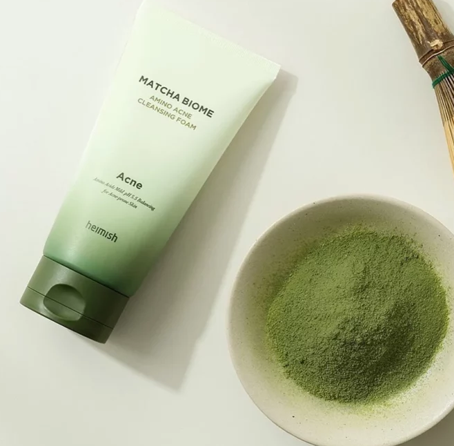 HEIMISH MATCHA BIOME AMINO ACNE CLEANSING FOAM 150ML – DETERGENTE VISO SCHIUMOGENO CON MATCHA E ACIDO SALICILICO