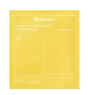 BIODANCE RADIANT VITA NIACINAMIDE REAL DEEP MASK – MASCHERA VISO IN TESSUTO ALLA NIACINAMIDE 34G Mood Market