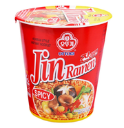 OTTOGI JIN RAMEN SPICY – RAMEN COREANO ISTANTANEO PICCANTE IN CUP 65G