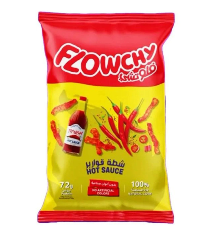 Snack al mais piccante FLOWCHY HOT SAUCE 48G Mood Market