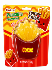 Cokoc peelable gummies caramelle gommose a forma di patatine fritte 150g Mood Market