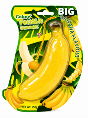 Cokoc peelable gummies big banana flavour caramella gommosa a forma di banana 150g Mood Market