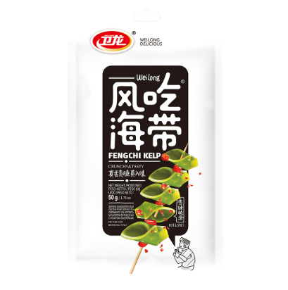 WEI LONG SNACK DI ALGHE PICCANTE - 50g