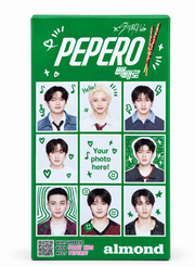 Lotte pepero almond stray kids 32g × 8 – 8 confezioni singole, una per ogni membro – edizione limitata k pop Mood Market