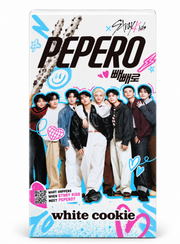 Lotte pepero white cookie stray kids 32g × 8 – 8 confezioni singole, una per ogni membro – edizione limitata k pop Mood Market