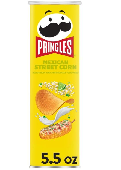 Pringles mexican street corn 158g – patatine americane al gusto mais messicano Mood Market