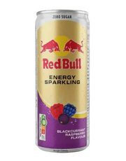 Red bull energy sparkling blackcurrant raspberry zero sugar 250ml – bevanda energetica al gusto ribes nero e lampone Mood Market