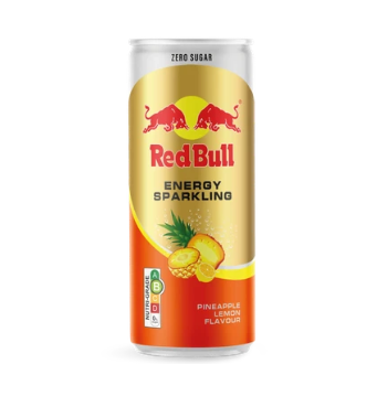 Red bull energy sparkling pineapple lemon zero sugar 250ml – bevanda energetica al gusto ananas e limone Mood Market
