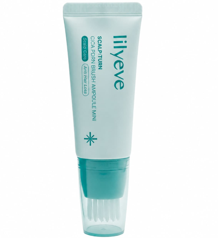 Lilyeve scalp:turn cica pdrn brush ampoule mini 30ml – ampolla per cuoio capelluto con cica, pdrn e applicatore a spazzola Mood Market