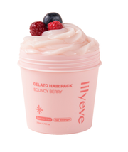 Lilyeve repair:turn gelato hair pack bouncy berry 200ml – maschera capelli riparatrice e rinforzante Mood Market