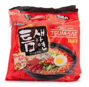 Paldo teumsae ramen 120g × 5 – ramen coreano extra piccante Mood Market
