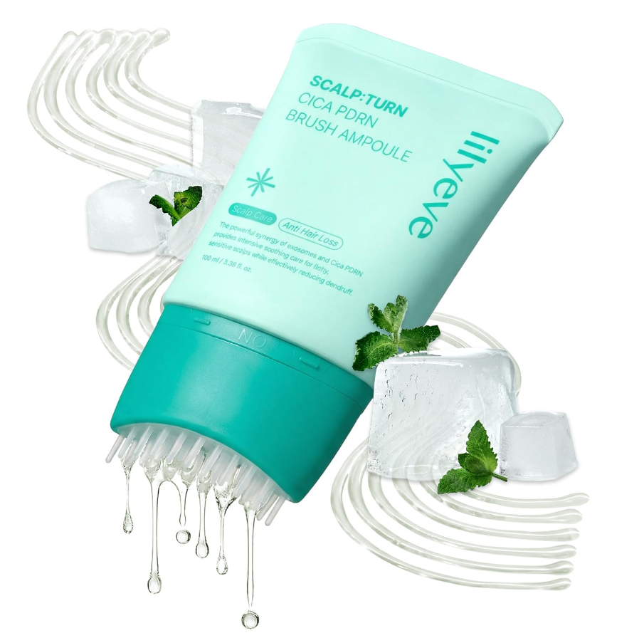 Lilyeye scalp turn cica pdrn brush ampoule 100ml – ampolla per cuoio capelluto Mood Market