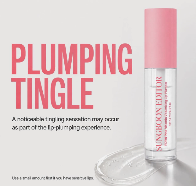 Sungboon editor pdrn pink vitamin volumizing lip plumper 4,5 ml Mood Market