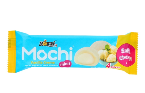 Royal family mochi vanilla creme mini 4 pezzi 40g Mood Market