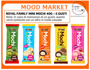 Royal family mini mochi 40g – 5 gusti assortiti Mood Market