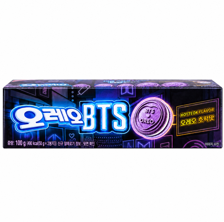 Oreo bts hotteok flavor 100g – biscotti oreo al gusto hotteok coreano Mood Market
