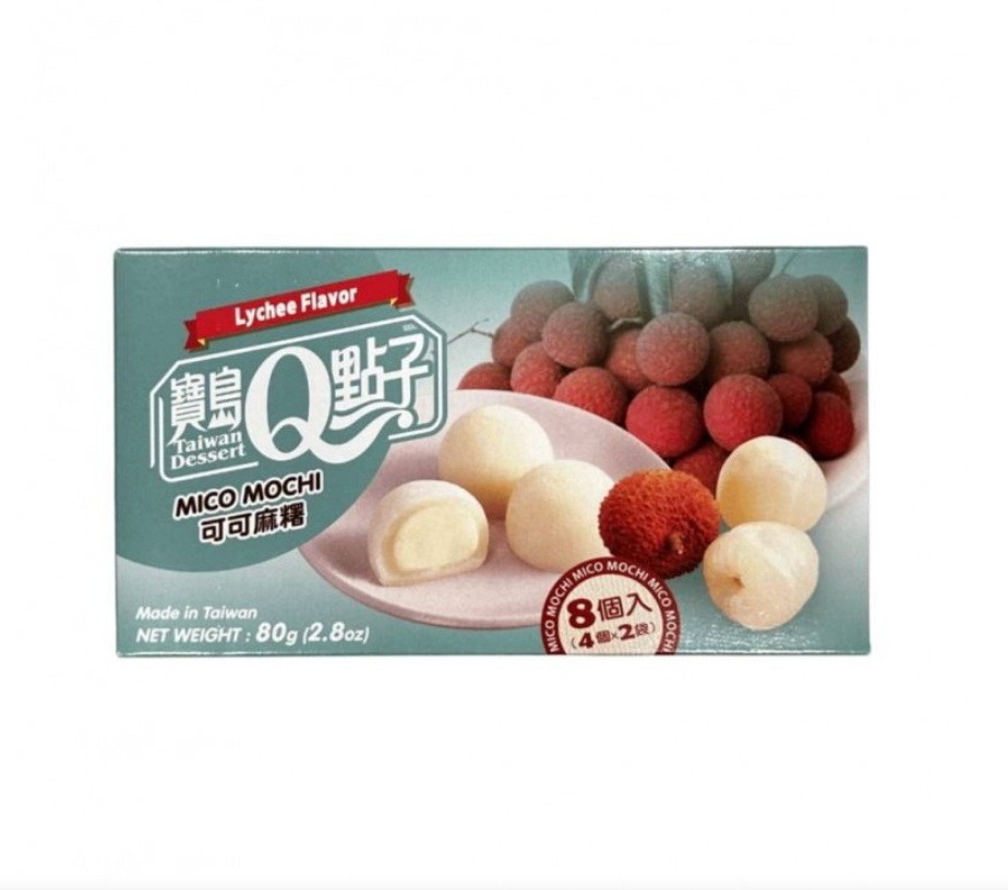 TAIWAN DESSERT - MINI MOCHI AL GUSTO LITCHI - 80 G