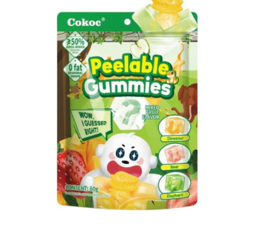 COKOC - CARAMELLE GOMMOSE SBUCCIABILI GUSTO FRUTTA MISTA - 75 G