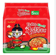 SAMYANG HOT CHICKEN BULDAK RAMEN KIMCHI NOODLES ISTANTANEI COREANI 135 GR 5XPZ 三养/SAMYANG