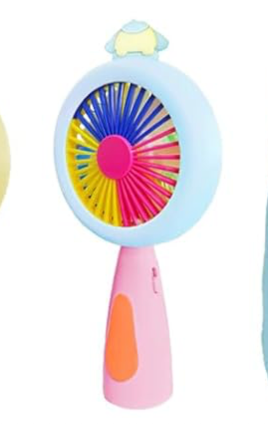MINI FANS - VENTILATORE PORTATILE USB CON LUCI LED