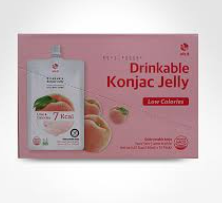 BEVANDA GELATINA DI KONJAC ALLA PESCA - HALAL E GLUTEN FREE - 10 PZ X 150 ML