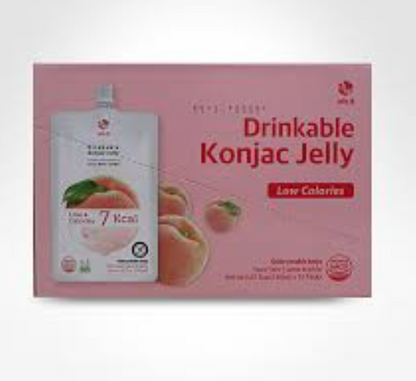 BEVANDA GELATINA DI KONJAC ALLA PESCA - HALAL E GLUTEN FREE - 10 PZ X 150 ML