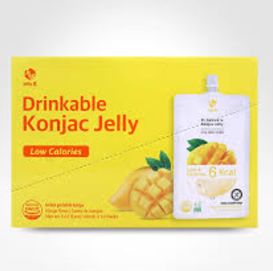 BEVANDA GELATINA DI KONJAC AL MANGO - HALAL E GLUTEN FREE - 10 PZ X 150 ML