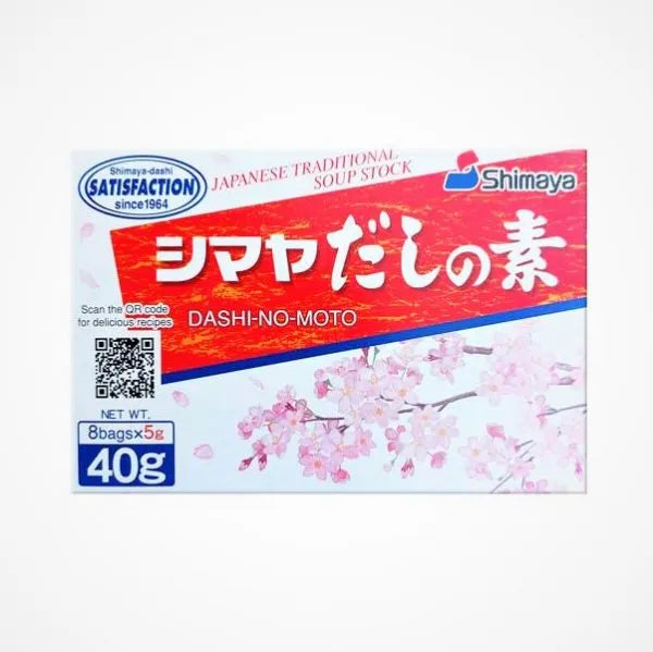 SHIMAYA – DASHI TRADIZIONALE GIAPPONESE PER BRODI E ZUPPE – 40 G