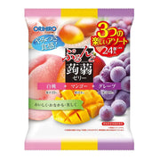 GELATINA DI KONJAC AL UVA E UVA E PESCA E MANGO 480g-ORIHIRO STARLUTION
