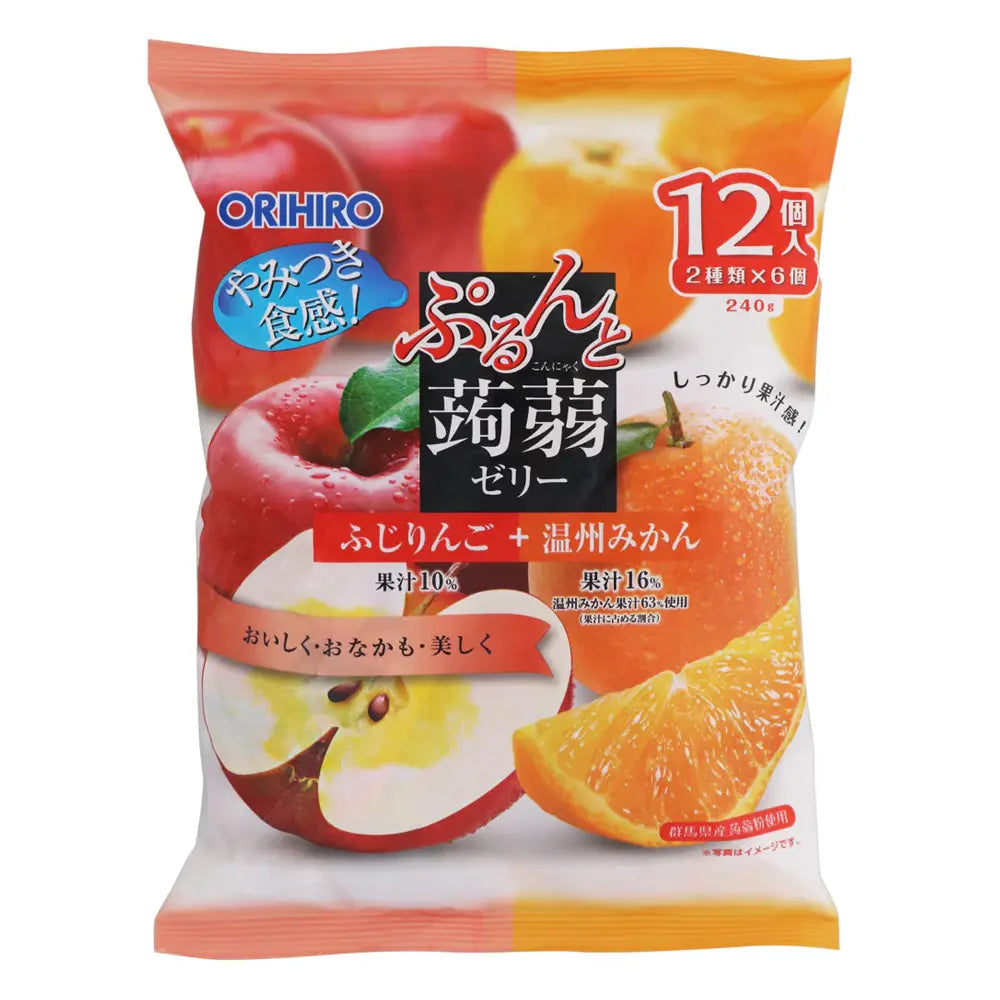 ORIHIRO - GELATINA DI KONJAC ALLA MELA E ARANCIA - 240G STARLUTION