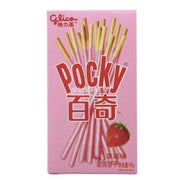 POCKY – Frühstücksflocken-Kekse mit Erdbeercreme – 45 g