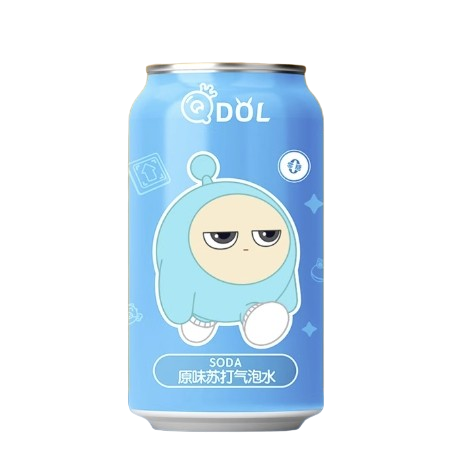 QDOL BEVANDA GASSATA - SODA AL GUSTO ORIGINAL - 330 ML