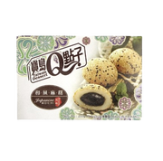 MOCHI GIAPPONESI CON RIPIENO DI SESAMO E TOPPING COCCO - BAODAOQDIANZI