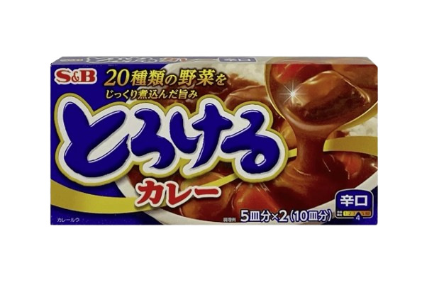 CURRY GIAPPONESE PICCANTEZZA 4 - 180 G