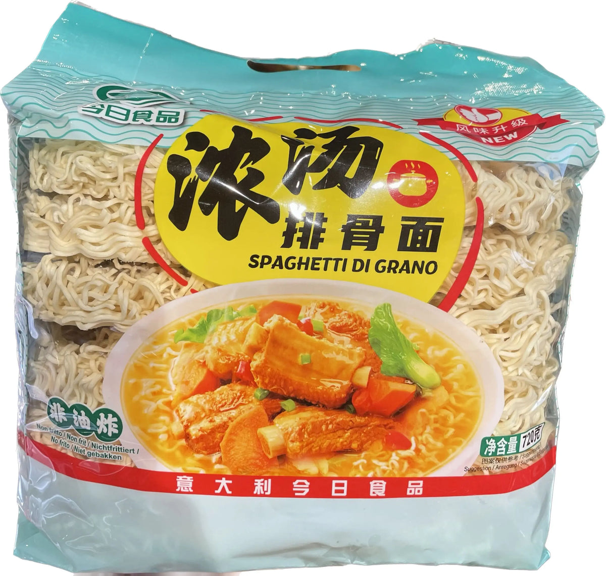 SPAGHETTI DI GRANO - 720 GR 今日