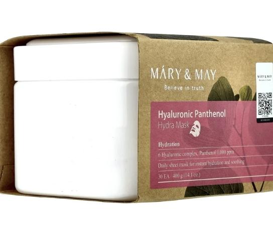 MARY & MAY HYDRA MASK  30 MASCHERE 400G Hyaluronic Panthenol
