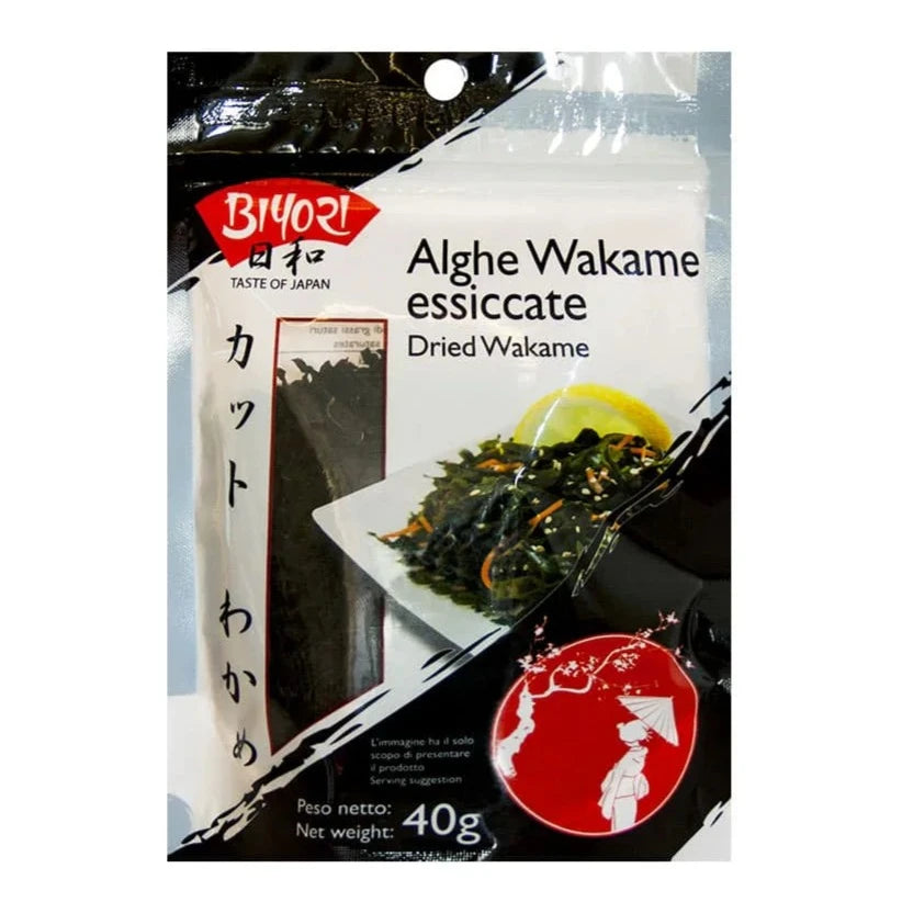 DRIED WAKAME SEAWEED - BIYORI - 40g