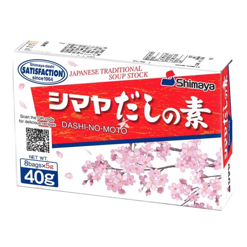 SHIMAYA – DASHI TRADIZIONALE GIAPPONESE PER BRODI E ZUPPE – 40 G