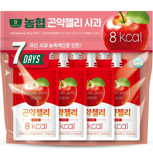 NH - BEVANDA IN STILE "JELLY" DI KONJAC AL GUSTO MELA – 150 ML X 7