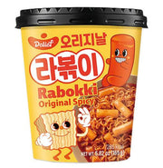 GNOCCHI DI RISO ISTANTANEI CON RAMEN, RABOKKI IN SALSA PICCANTE IN CUP