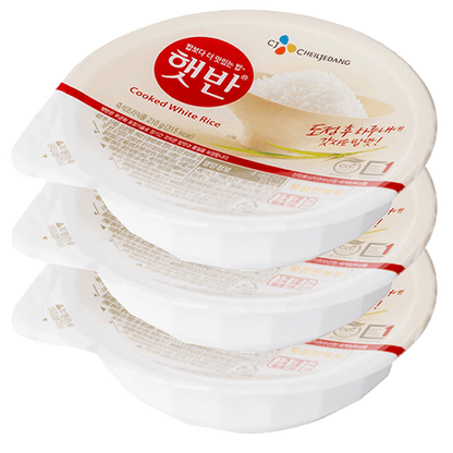 RISO IN STILE COREANO DA CUOCERE IN MICROONDE - 210G x 3