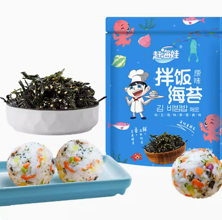 CONDIMENTO COREANO ALLE ALGHE PER RISO MULTIUSO - 70G