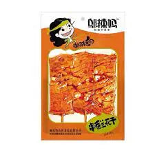 SNACK DI TOFU PICCANTE 85G - GOLOSO E SPEZIATO 新金源