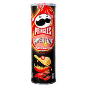 PRINGLES SUPER HOT GAMBERO PICCANTE SPICY CRAYFISH 165G