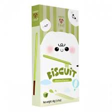STICK DI BISCOTTI AL MATCHA – 40 G