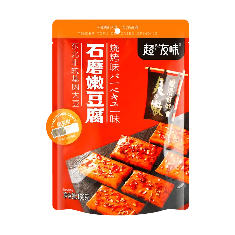 YOI MAN – SNACK DI TOFU AL GUSTO BBQ – 158 G 蔡氏