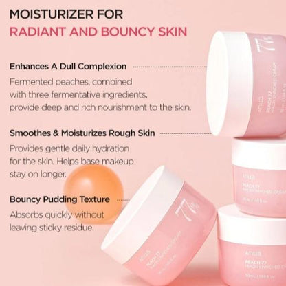 ANUA PEACH 77 CREMA RICCA DI NIACINAMIDE 50ML
