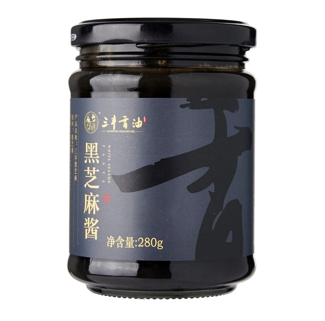 SALSA DI SESAMO NERO 280G - SANFENG