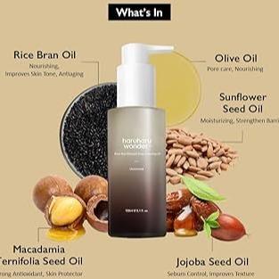 HARUHARU WONDER BLACK RICE MOISTURE DEEP CLEANSING OIL 150ML
